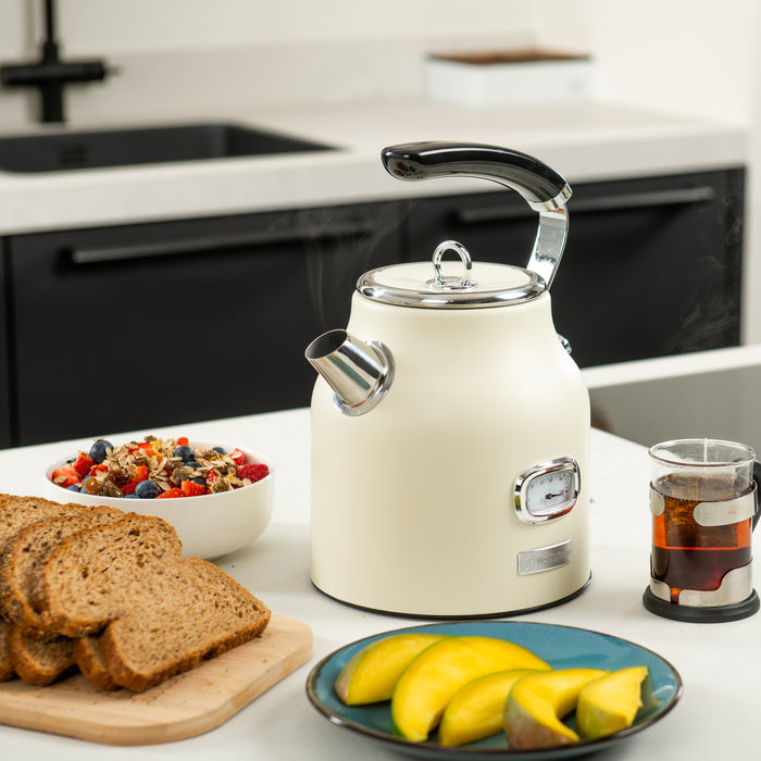 Westinghouse Retro Waterkoker - 1.7 liter - Wit