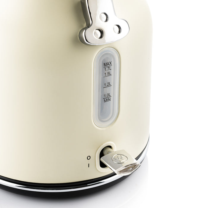 Westinghouse Retro Waterkoker - 1.7 liter - Wit