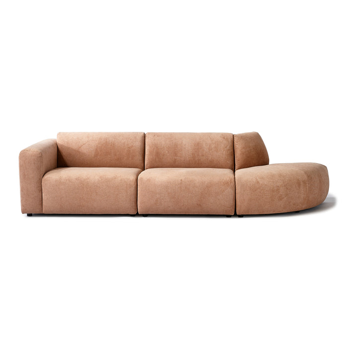 by fonQ Move Bank Element - Hoek Rond - Licht Terra