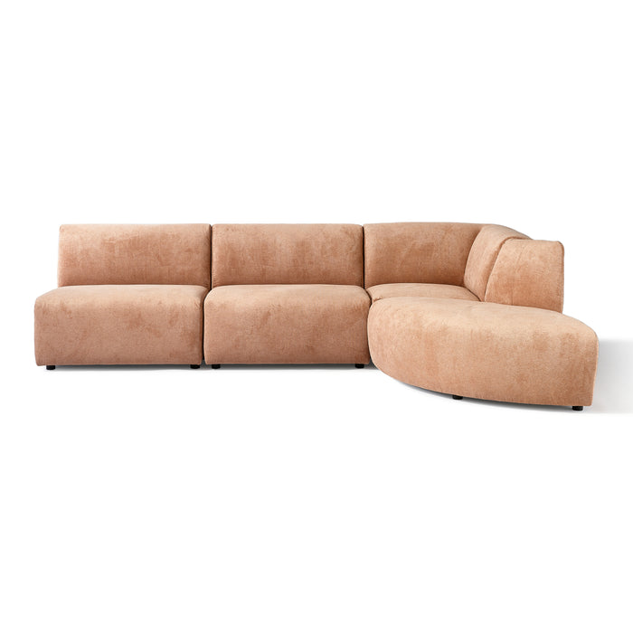 by fonQ Move Bank Element - Hoek Rond - Licht Terra