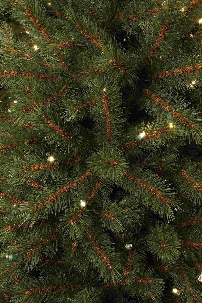 Black Box Kunstkerstboom Kingston - 125x125x230 cm - PVC|Hardnaald - Groen - 280LED
