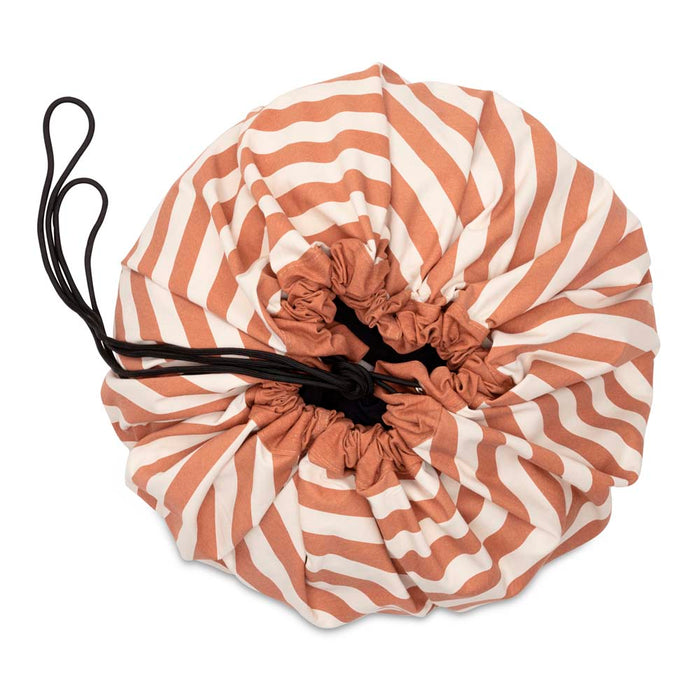 Play & Go Stripes Brown toy storage bag