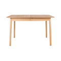 Zuiver Glimps Eettafel Uitschuifbaar - 120/162 x 80 cm - Naturel