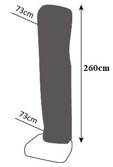 SORARA Beschermhoes tuinmeubel Zweefparasol Ø 300-350 cm