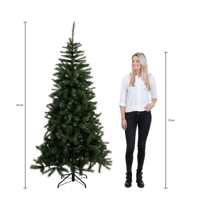 Black Box Trees Kunstkerstboom Toronto - 132x132x215 cm - PVC - Groen