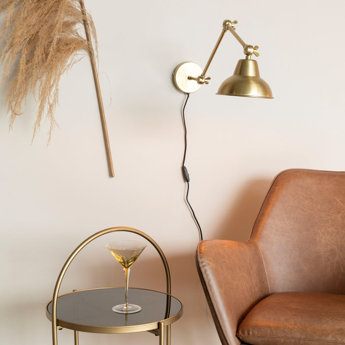 by fonQ  Kyan Wandlamp - Messing