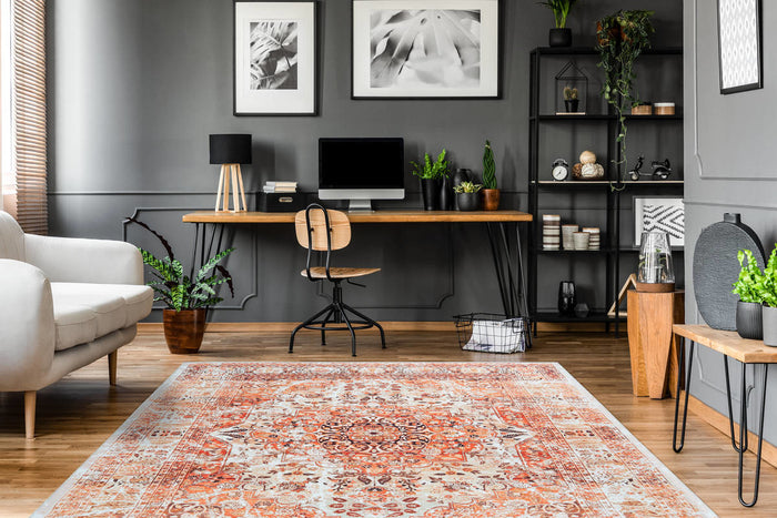 Arte Espina Galaxy 80 x 150 cm Vloerkleed Oranje