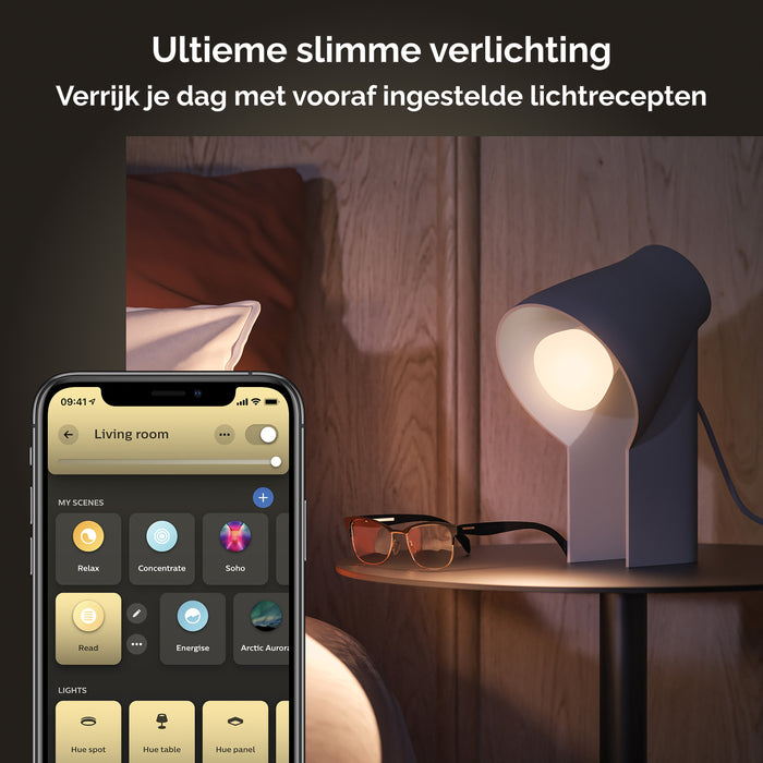 Philips Hue White Lichtbron - E27 - 2-pack