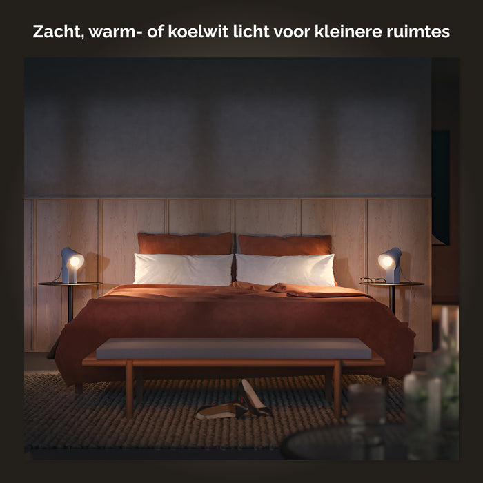 Philips Hue White Lichtbron - E27 - 2-pack