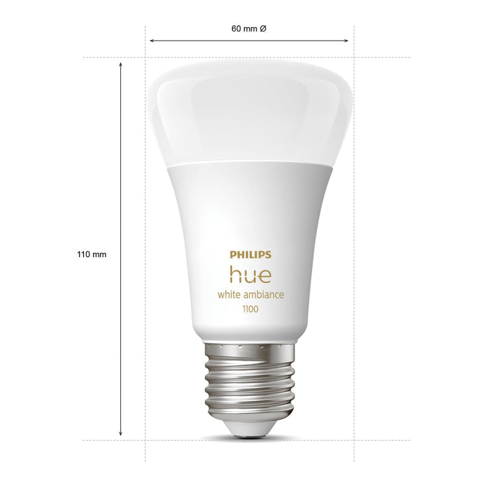 Philips Hue White Ambiance Lichtbron - E27 - 1-pack