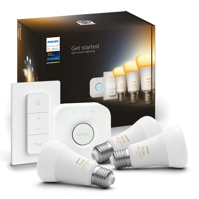 Philips Hue Lichtbron - E27 - Starterkit