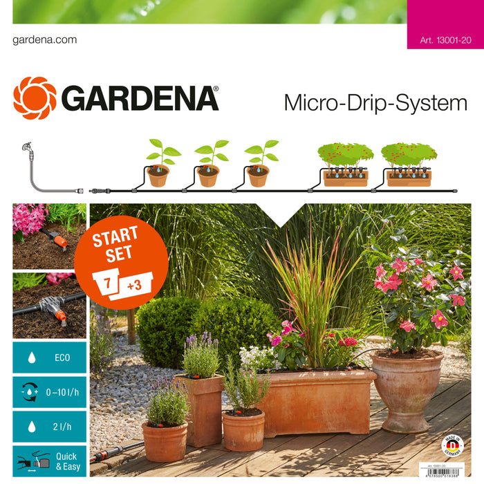 Gardena MicroDrip Bloembakken Startset M
