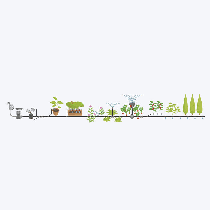 Gardena MicroDrip Startset M met besproeiingscomputer
