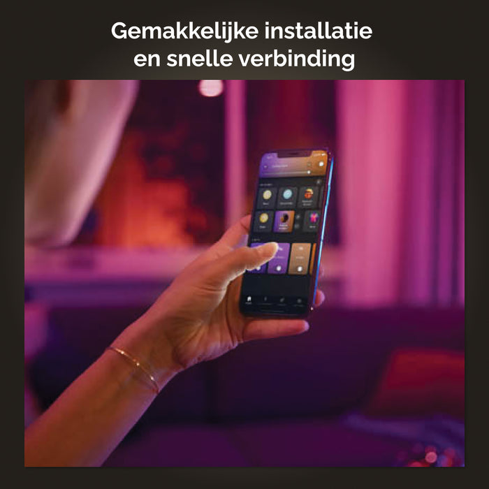 Philips Hue White & Color Ambiance Lichtbron - GU10 - 1-pack