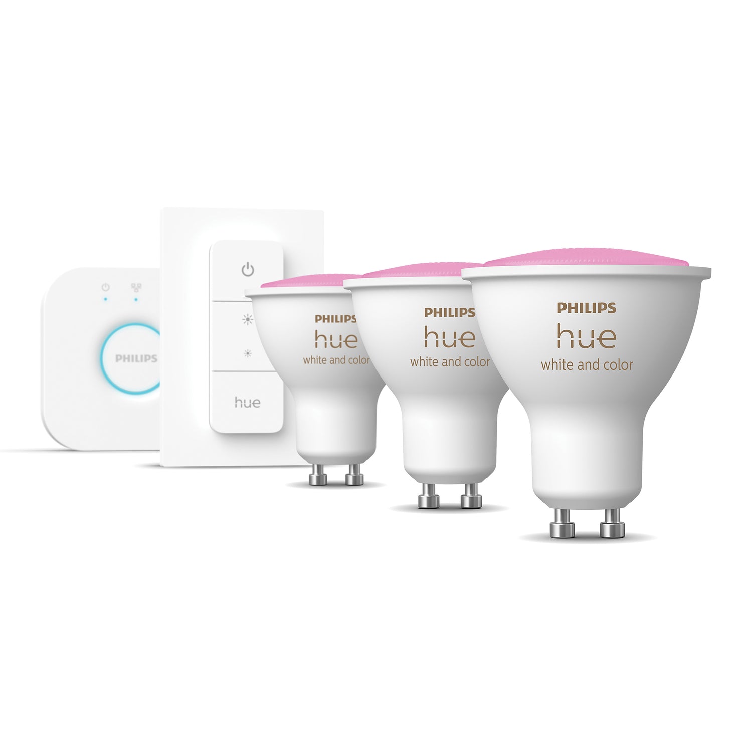 Philips Hue White & Color Ambiance Lichtbron - GU10 - Starterkit