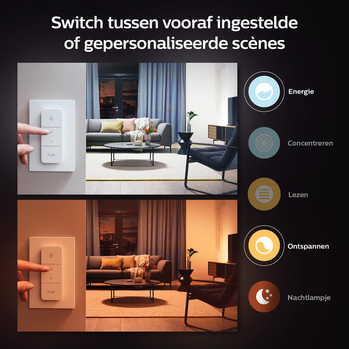 Philips Hue White & Color Ambiance Lichtbron - GU10 - Starterkit