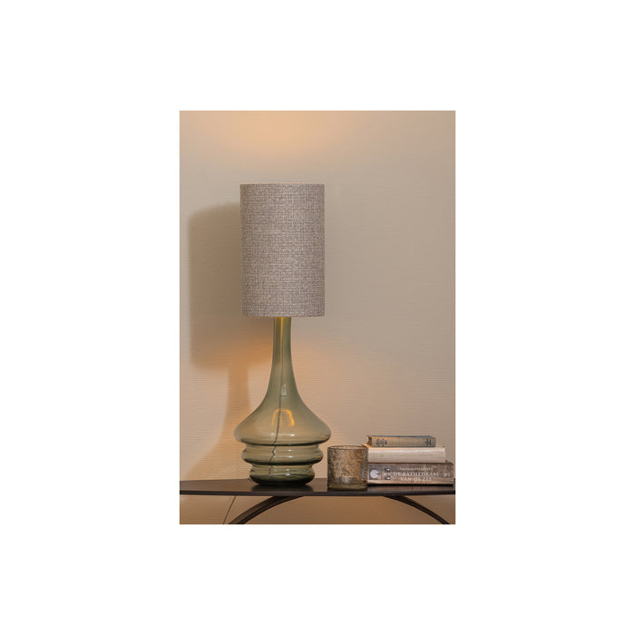 WOOOD Straw Tafellamp Voet - Glas - Olive Green - 52x22x22