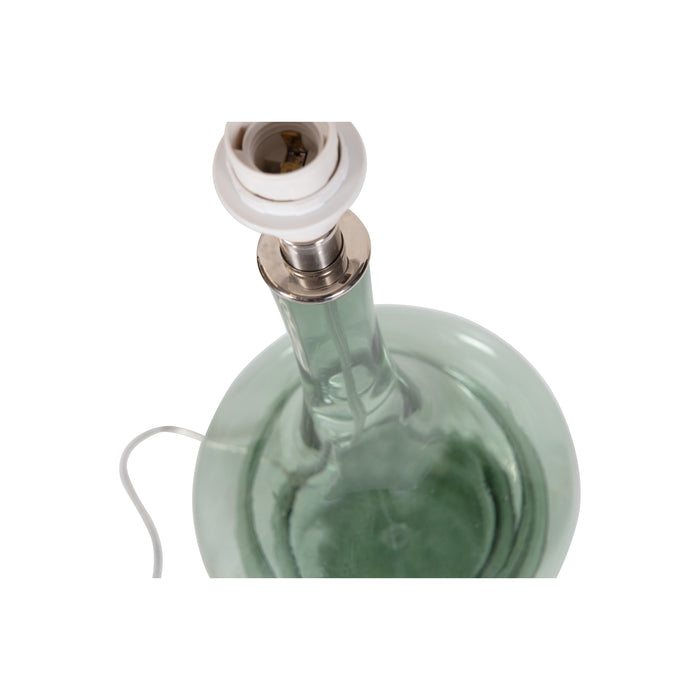 WOOOD Straw Tafellamp Voet - Glas - Olive Green - 52x22x22
