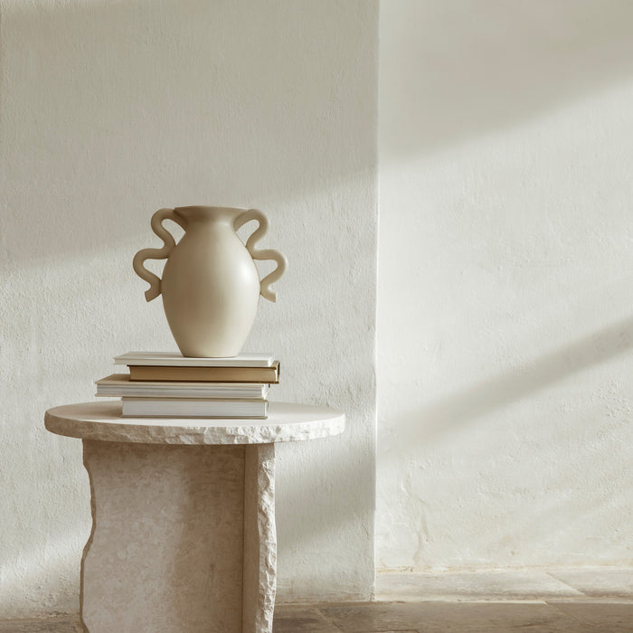 ferm LIVING Verso Vaas - Crème