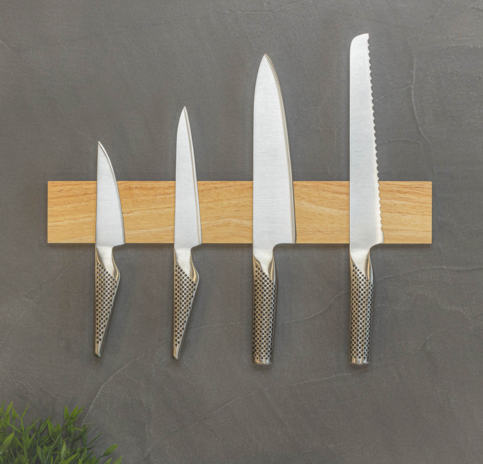 Sareva Messenmagneet - 6 tot 8 messen - Hout - 40 cm