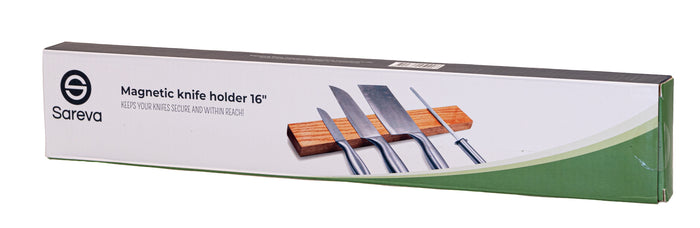 Sareva Messenmagneet - 6 tot 8 messen - Hout - 40 cm