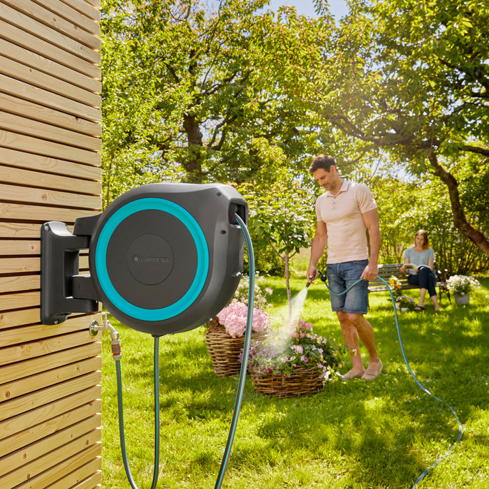 Gardena RollUp Wandslangenbox 35 m - Antraciet