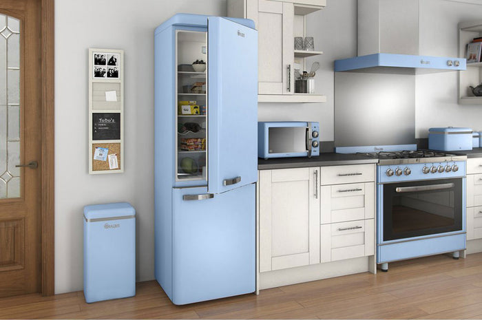 Swan Sensor Prullenbak 45 L Sky Blue