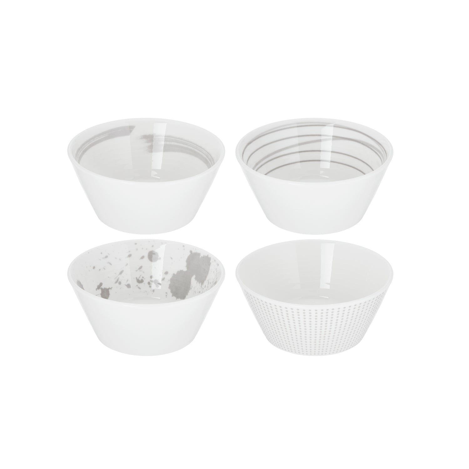 Royal Doulton Pacific Stone Tapasschaal Ø 11 cm - Set van 4