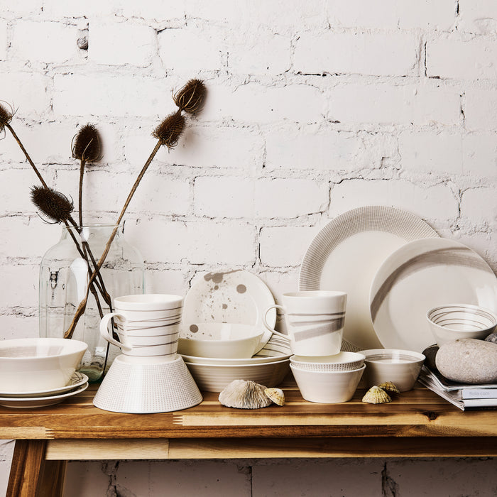 Royal Doulton Pacific Stone Tapasschaal Ø 11 cm - Set van 4