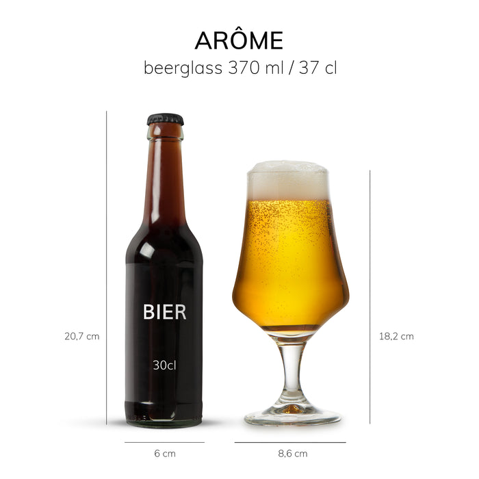 Libbey Bierglas Arôme 0,37 L - 6 st.