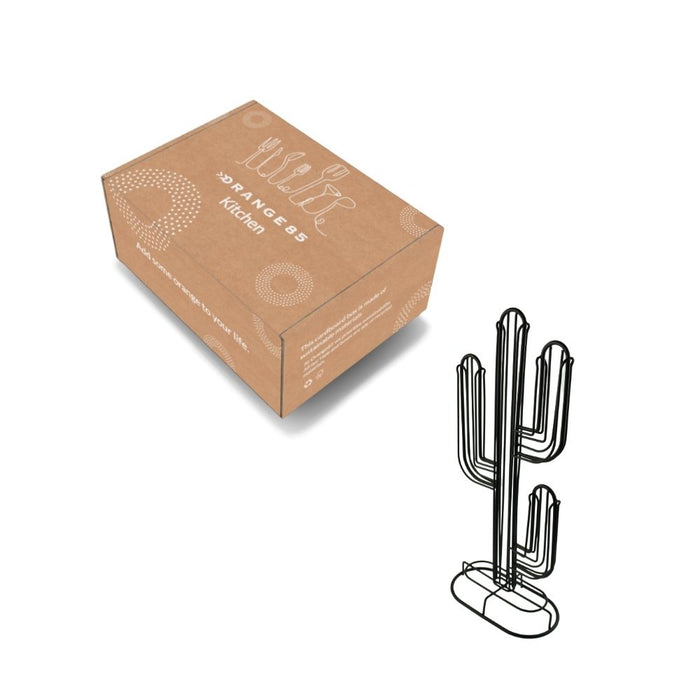 Orange85 Capsulehouder Cactusvorm Zwart 50 Capsules Koffiecups Houder