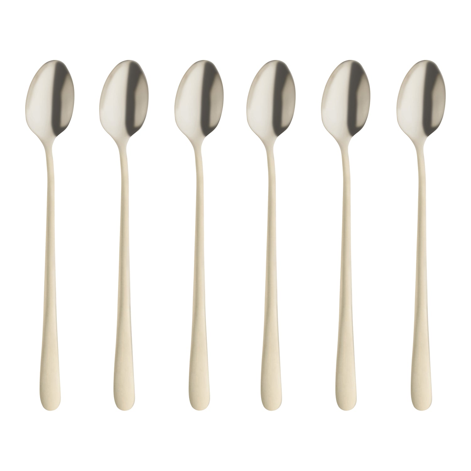 Amefa Austin Latte Lepels 6 st. - Champagne