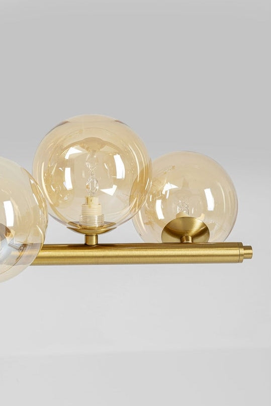 Kare Design Scala Balls Hanglamp B155 Cm - Messing