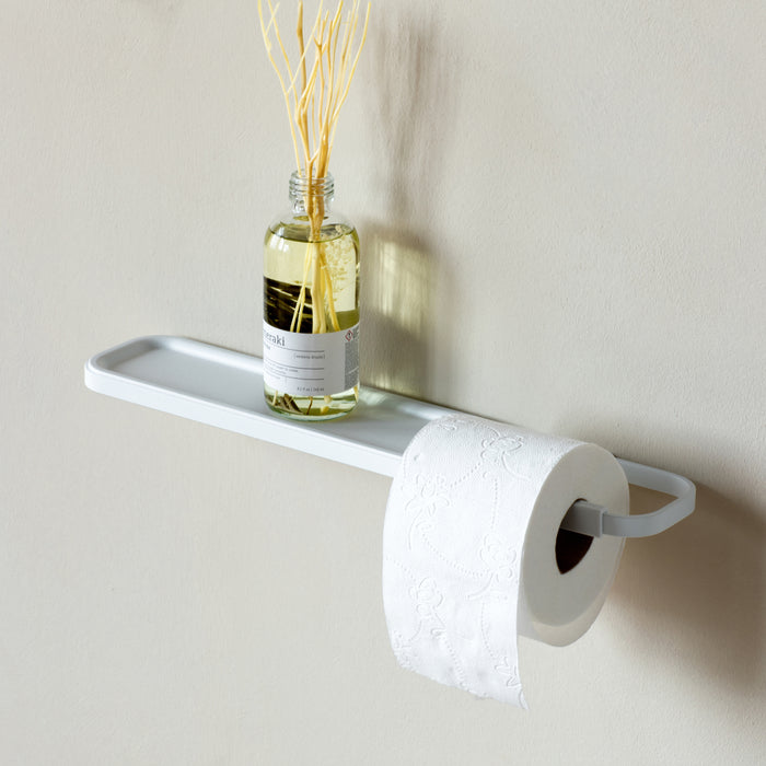 Brabantia MindSet Toiletrolhouder met Plank - Mineral Fresh White