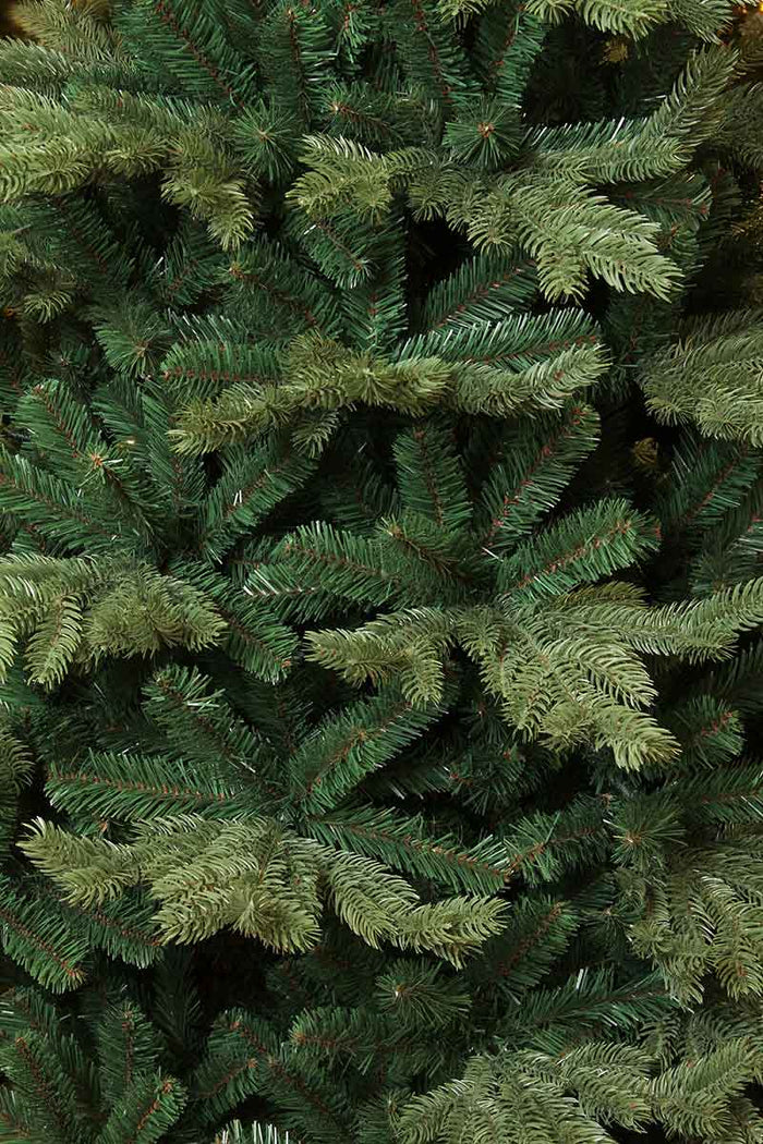 Triumph Tree Kunstkerstboom Sherwood - 150x150x260 cm - LED lampjes - Groen