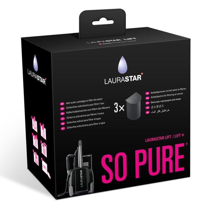 Laurastar Lift Waterfilterpatronen - 3 st.
