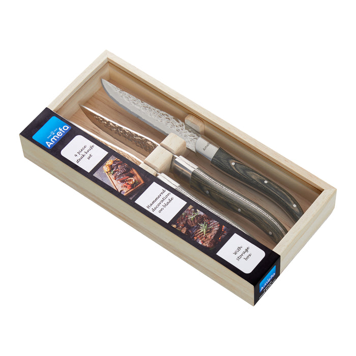 Amefa Royal Steak Lunar Steakmessenset 4 st.