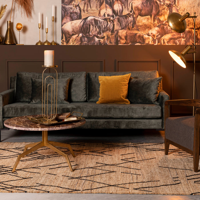 Dutchbone Ishank Vloerkleed - Bruin