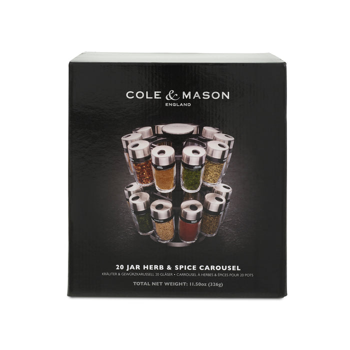 Cole & Mason Kruidenrek 20-delig