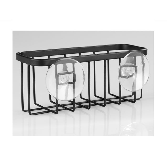 Gootsteen Caddy met Zuignappen, Mat Zwart - iDesign | Austin