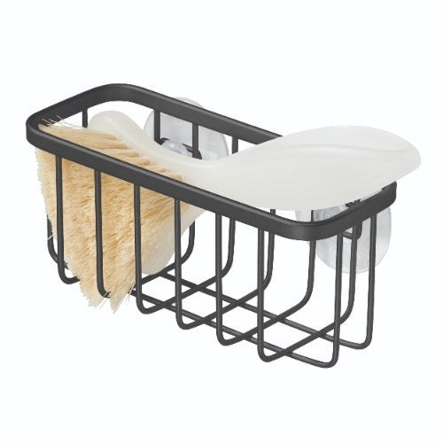 Gootsteen Caddy met Zuignappen, Mat Zwart - iDesign | Austin