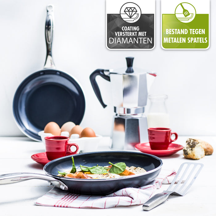 Greenpan Brussels Koekenpannenset 3-delig