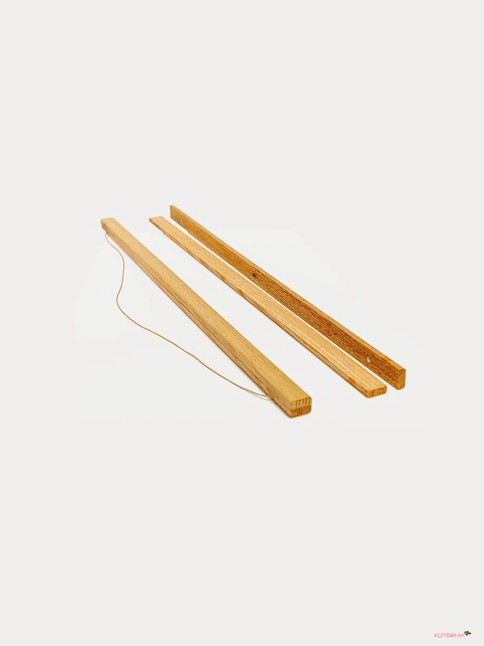 Houten posterhanger