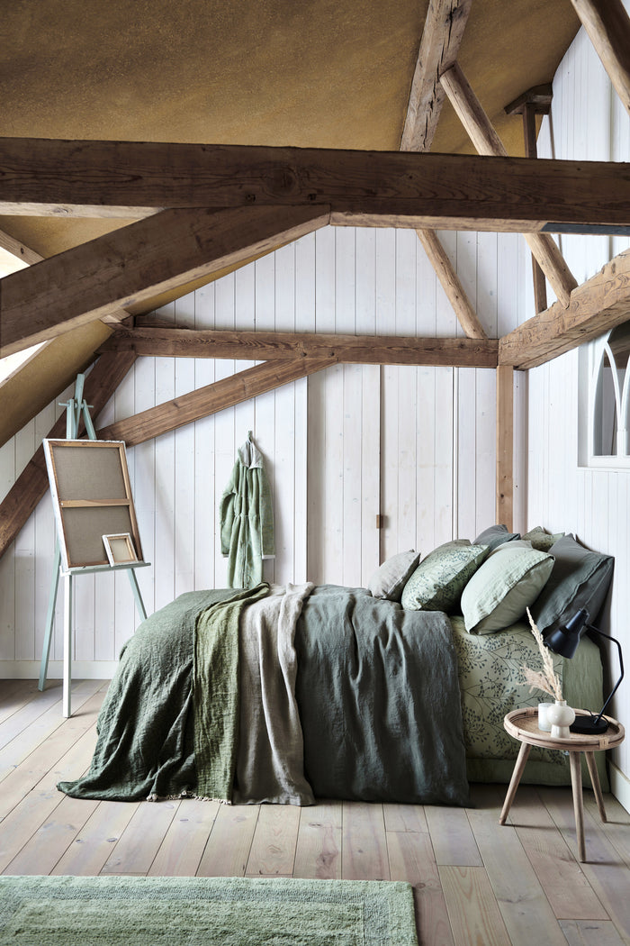 Vandyck Washed Cotton Dekbedovertrek 200 x 200/220 cm - Wit