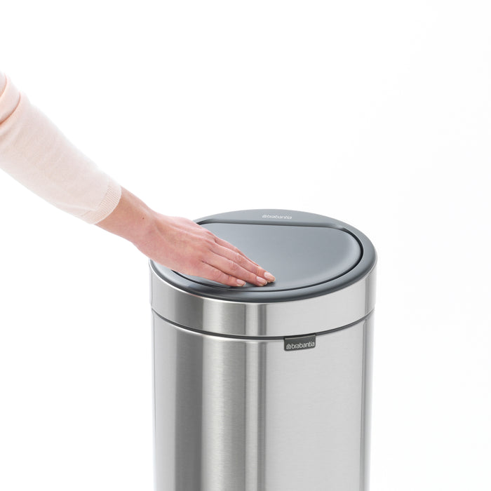 Brabantia Touch Bin New Afvalemmer 30 Liter Vingerafdrukvrij