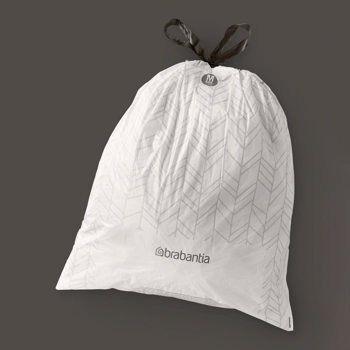 Brabantia Type M PerfectFit Jaarverpakking Afvalzak 60 Liter - 120 Stuks