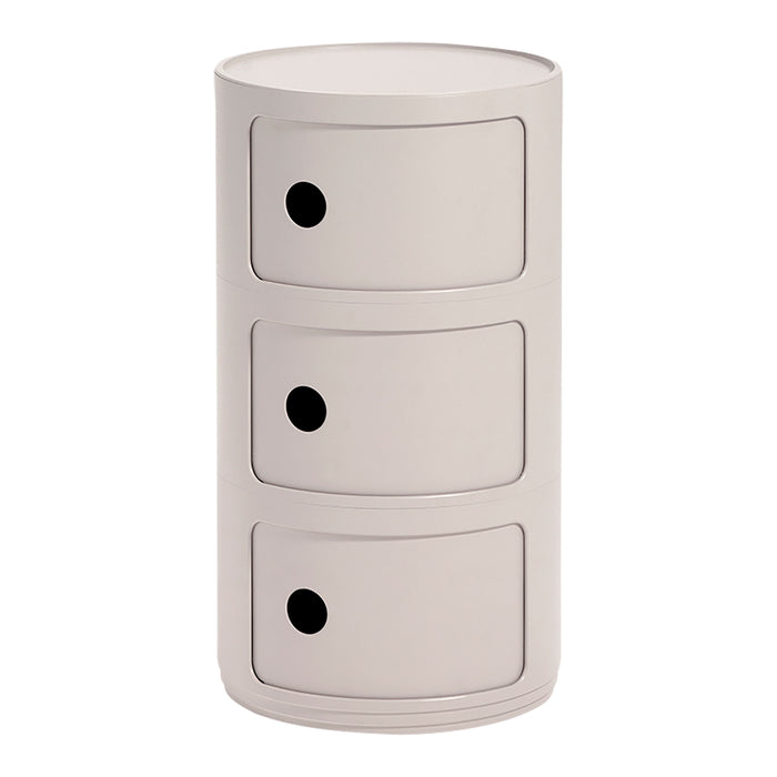 Kartell Componibili BIO Kast - 3 Modules - Crème