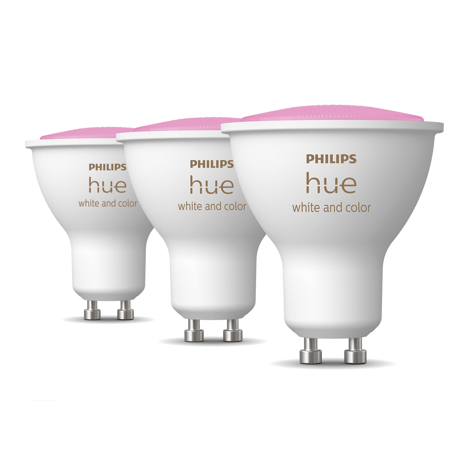 Philips Hue White & Color Ambiance Lichtbron - GU10 - 3-pack