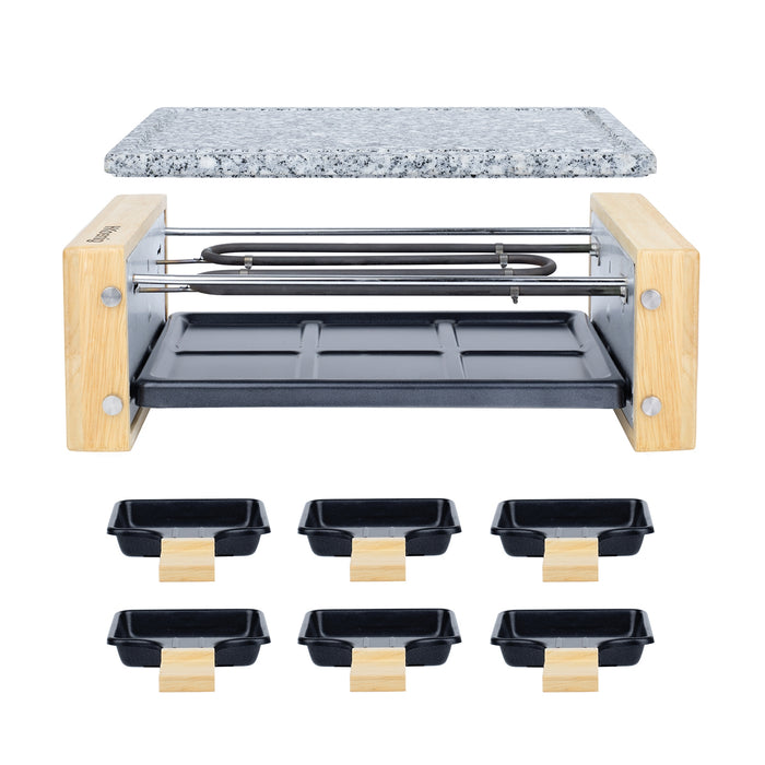 H. Koenig Steengrill En Gourmetset 6 Pers.