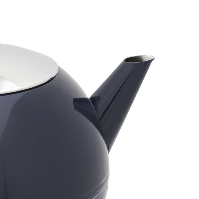 Bredemeijer Duet Bella Ronde Theepot 1,2 L - Oxford Blue